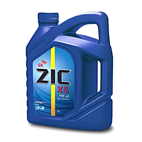 Моторное масло ZIC X5 Diesel 10W-40, 6л