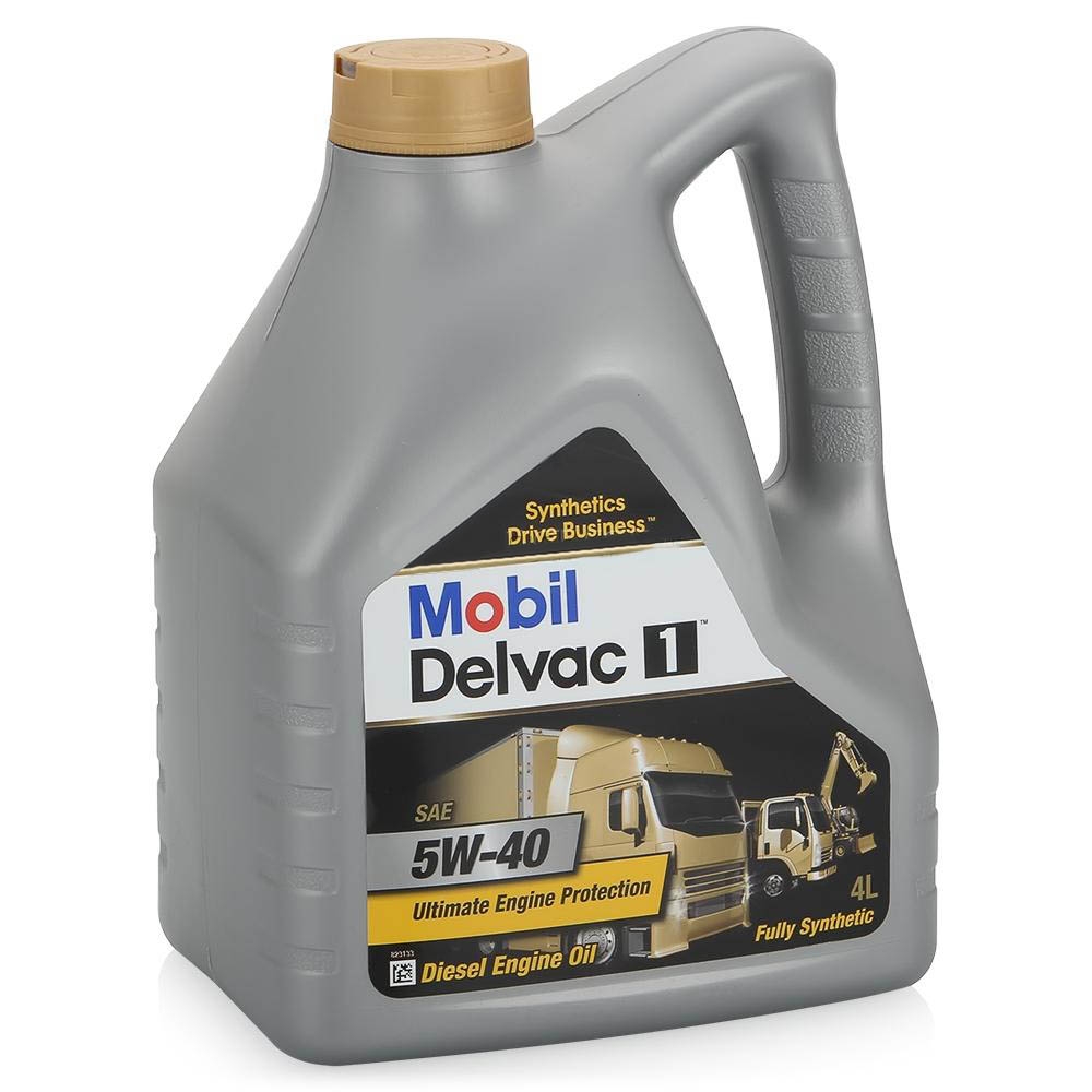 Моторное масло Mobil 1 Delvac 1 5W-40, 4л