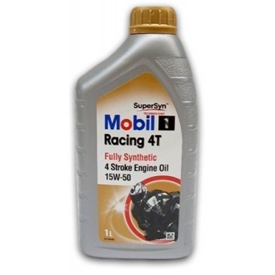 Моторное масло Mobil 1 Racing 4T 15W-50, 1л