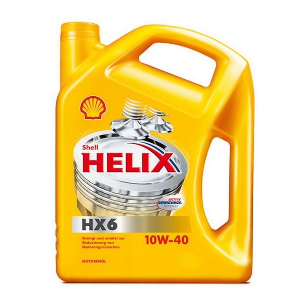 Моторное масло Shell Helix HX6 10W-40, 4л
