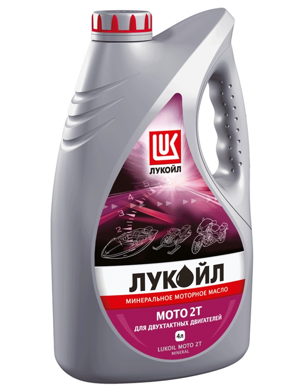 Моторное масло Лукойл Мото-2Т, 4л