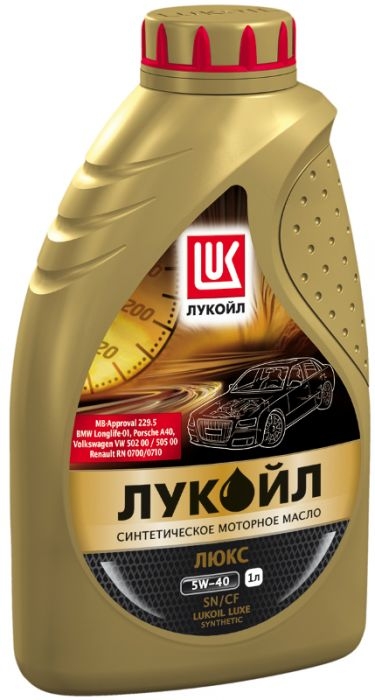 Моторное масло Лукойл Люкс 5W-40, 1л