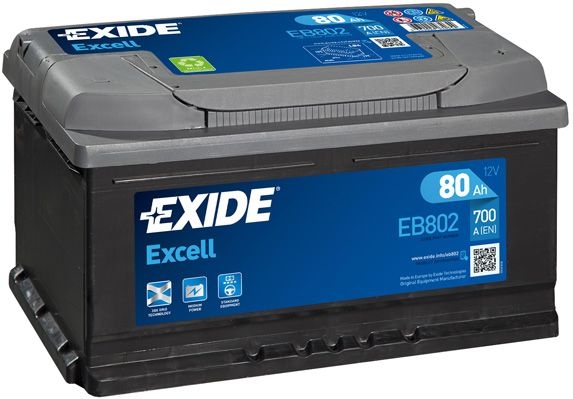 Аккумулятор Exide Excell EB802