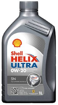Моторное масло Shell Helix Ultra 0W-20, 550040603, 1л