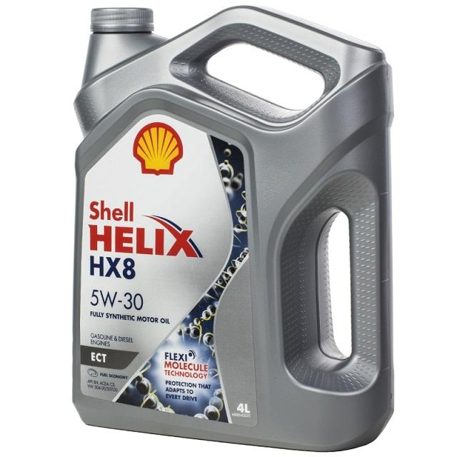 Моторное масло Shell Helix HX8 ECT 5W-30 550048035 4л